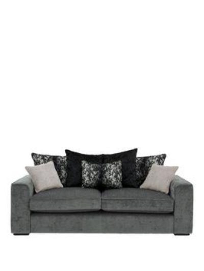 Luxe Collection - Enchant 3-Seater Fabric Sofa